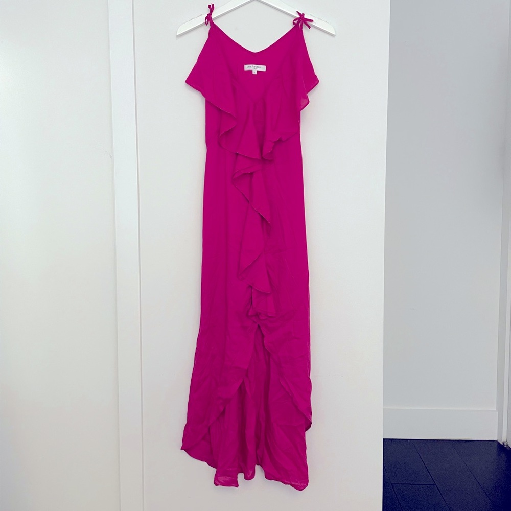 Les Petites Pink Fuchsia Summer Dress, Size S, French brand